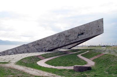 Malaya Zemlya landing memorial, Novorossiysk, Russia, Oct 2011